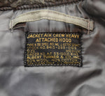 ヴィンテージ Vintage Military  N-3B US AIR FORCE 50's 50年代 初期 黒タグ 実物 米軍 ミリタリー ALBERT TURNER アルバート ターナー 社製　 ジャケット カーキ Mサイズ 103MT-2196
