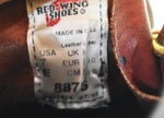 レッドウィング RED WING CLASSIC WORK クラシックワークラウンド モックトゥ 8875 メンズ靴 ブーツ ワーク ブラウン 25cm 103S-1288