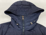 モンクレール MONCLER NESEA GIUBBOTTO ネセア ダウンジャケット ロゴワッペン NAVY 紺 C20934588085 54155 ジャケット ロゴ ネイビー SIZE00 104LT-32