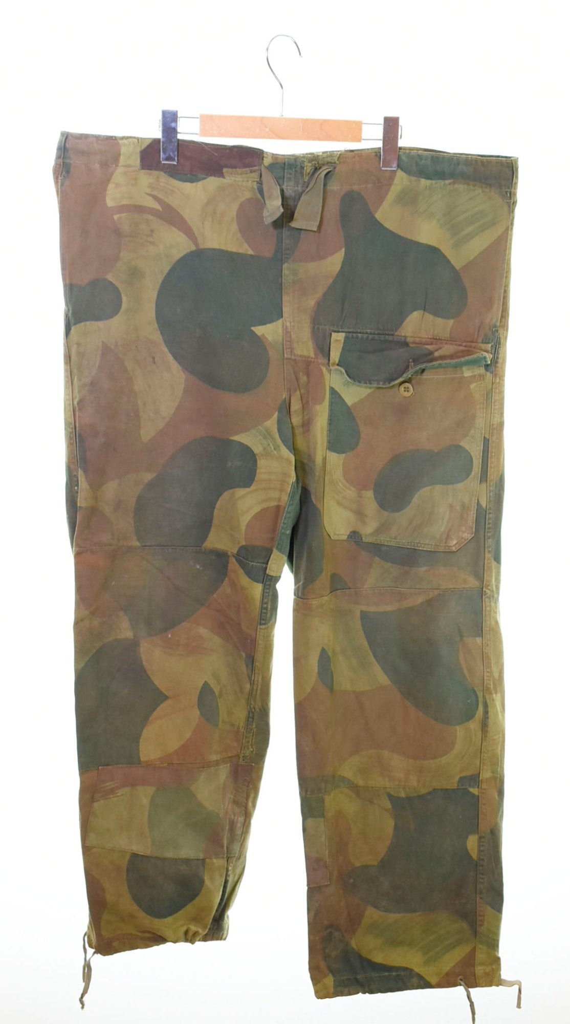 ベルギー軍 50's ブラッシュストロークカモ dead stock 実物 前期 50s