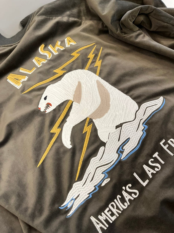 ヒューストン HOUSTON 別珍 スーベニアジャケット ALASKA アラスカ