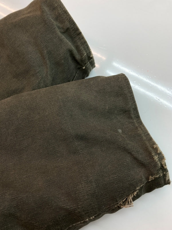 ヒューストン HOUSTON N-1 DECK JACKET デッキ ジャケット ミリタリー ジップアップ 裏ボア 軍物 アウター 緑 サイズ 38R ジャケット キャラクター グリーン 104MT-1808