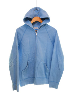 ヴィンテージ Vintage 70s Velva Sheen ダブルジップラグランパーカー Made in USA 70's USA製  パーカ ブルー Mサイズ 103MT-3175