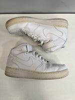 ナイキ NIKE AIR FORCE 1 MID 07 AF1 エアフォース 1 ミッド 07 オールホワイト 315123-111 メンズ靴 スニーカー ホワイト 27cm 101sh-2354
