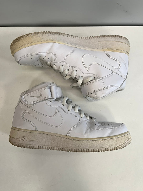 ナイキ NIKE AIR FORCE 1 MID 07 AF1 エアフォース 1 ミッド 07 オールホワイト 315123-111 メンズ靴 スニーカー ホワイト 27cm 101sh-2354