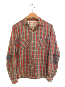 ヴィンテージ Vintage 50s 60s オープンカラーシャツ ヘビネル 好配色 襤褸 雰囲気系 50's 60's 長袖シャツ マルチカラー 103MT-3199