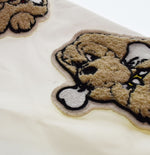 ガルフィー GALFY ナイロン スタジャン チーム ジャケット ワッペン わんわん大学 NYLON STUDIUM JAKCET VERCITY JACKET TEAM JACKET 121002 L ジャケット ホワイト 103MT-2845