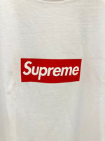 シュプリーム SUPREME BOX LOGO ボックスロゴ クルーネック 半袖 白 Tシャツ ロゴ ホワイト Mサイズ 101MT-2450