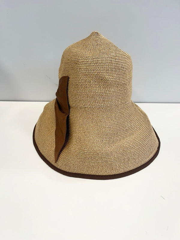 アシーナニューヨーク Athena New York リボン ハット 茶 A0327PHT172 帽子 レディース帽子 麦わら帽子 ブラウン 101hat-150