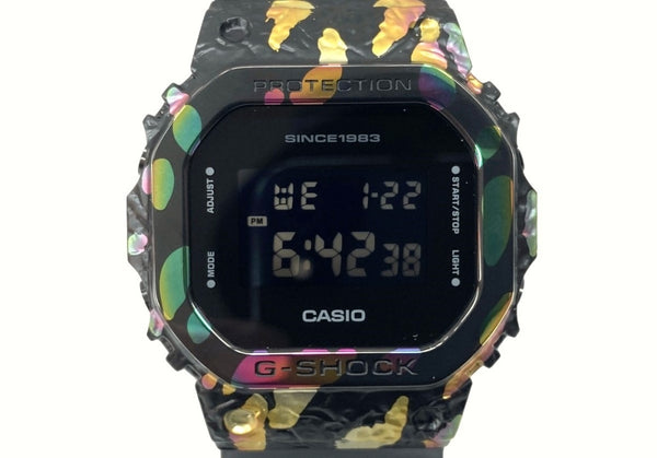 ジーショック G-SHOCK CASIO カシオ 40th 40周年 20気圧防水 耐衝撃構造 LIMITED 腕時計 ウォッチ 3229 黒 GM-5640GEM メンズ腕時計ブラック 104T-10