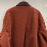 【曜日割引対象外】 カーハート Carhartt 00's Santa Fe Jacket サンタフェジャケット ワーク ジャケット ワインレッド 4XLサイズ 201MT-3700 VB