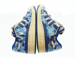 アベイシングエイプ A BATHING APE  ADIDAS FORUM 84 BAPE LOW 30TH ANNIVERSARY アニバーサリーブルー カモ ID4772 メンズ靴 スニーカー マルチカラー 27.5cm 103S-1165