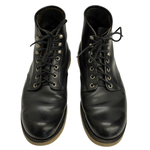 【曜日割引対象外】 レッドウィング RED WING USA製 6INCH CLASSIC ROUND 8165 メンズ靴 ブーツ ワーク ブラック 27cmサイズ 201-shoes1471 VB