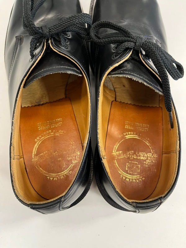 ドクターマーチン Dr.Martens イングランド製 3ホールシューズ スチールトゥ 黒 メンズ靴 その他 ブラック サイズ8 101sh-2389