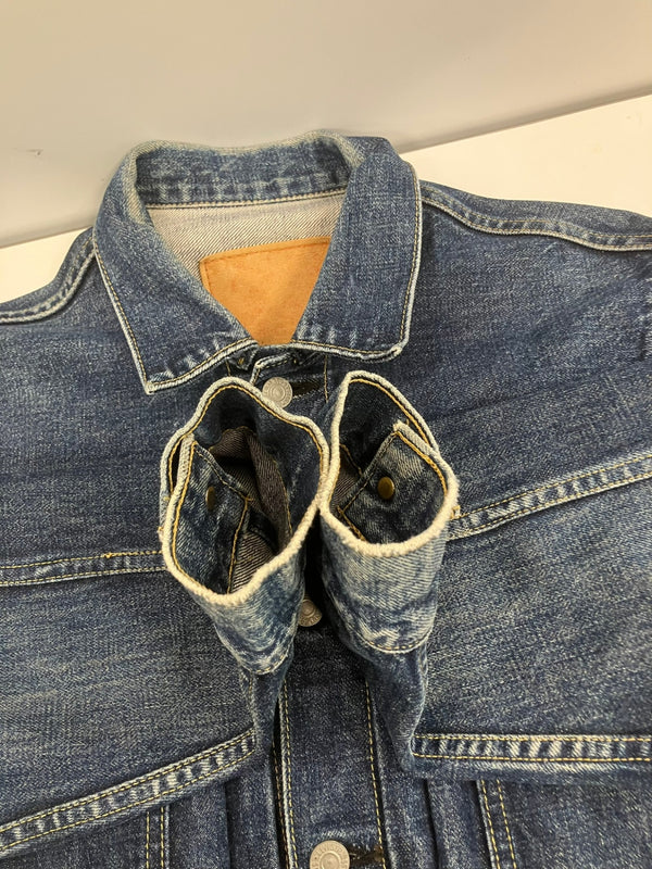 リーバイス Levi's 90's 90年代 71507XX 2nd セカンド 復刻 日本製 デニムジャケット Gジャン 38 ジャケット ブルー 101MT-5016