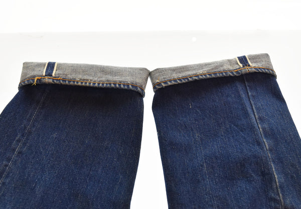リーバイス Levi's 70's 501 66 Single 66前期 74年製 ボタン裏 6 VINTAGE ヴィンテージ スモールe デニム ブルー W36L30 103MB-574