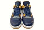 ナイキ NIKE 15年製 AIR JORDAN 4 RETRO DUNK FROM ABOVE エア ジョーダン レトロ ネイビー ダンク フロム アバヴ 紺 308497-425 メンズ靴 スニーカー ネイビー 27.5cm 104-shoes309