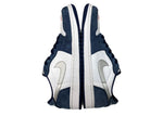 ナイキ NIKE 19年製 SB AIR JORDAN 1 LOW QS MIDNIGHT NAVY エア ジョーダン ロー ミッドナイト ネイビー AJ1 白 紺 CJ7891-400 メンズ靴 スニーカー ネイビー 25.5cm 104S-1028