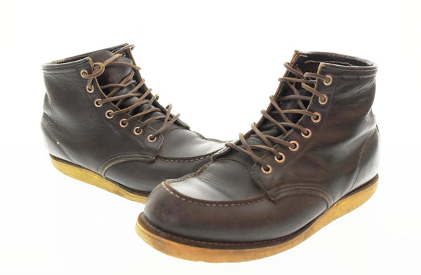 レッドウィング RED WING 犬タグ アイリッシュセッター ブーツ 黒 8179 メンズ靴 ブーツ ワーク ブラック 8　1/2 26.5cm 103S-668