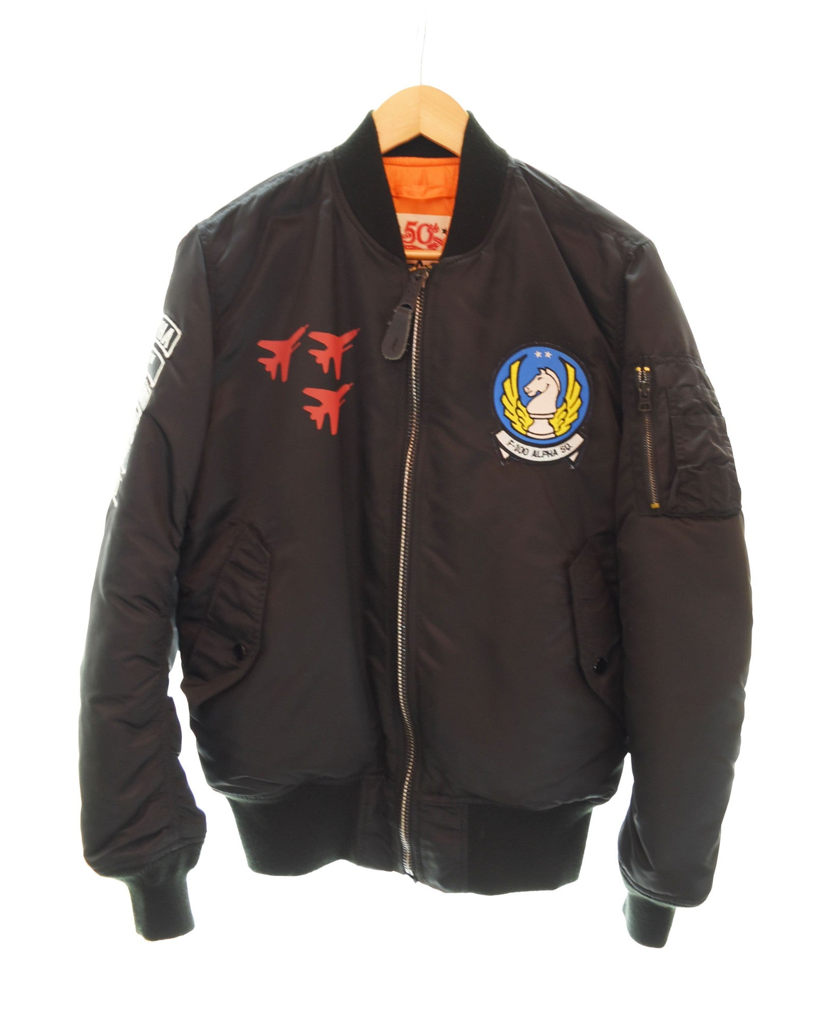 ALFA INDUSTRIES ジャケット黒Mサイズ