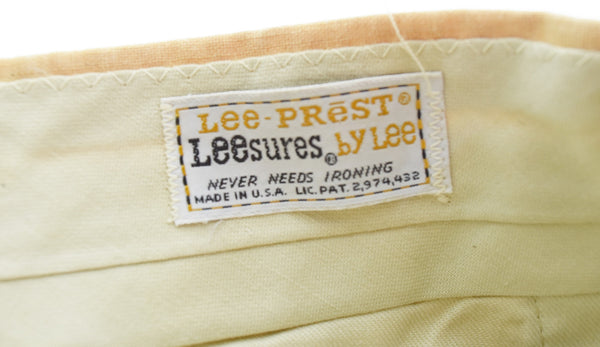 リー Lee 60s Leesures By Lee vintage ヴィンテージスラックス スラックス ベージュ 103MB-656
