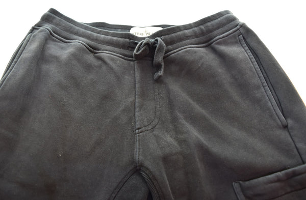 ストーンアイランド STONE ISLAND 裾リブ スウェットパンツ 711560320 ボトムスその他 ブラック Sサイズ 103MB-689