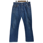 【曜日割引対象外】 リーバイス Levi's 80's 501-0118 ストライプ デニムパンツ デニム ブルー W32 L34サイズ 201MB-1062 VB
