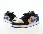 ナイキ NIKE Air Jordan 1 Low エアジョーダン1 ロー Black Game Roya /Metallic Platinum ゲームロイヤル 553558 007 メンズ靴 スニーカー ブルー 28cm 103S-650