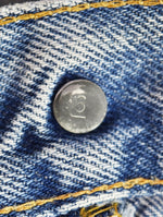 リーバイス Levi's 70s 501 66後期 ボタン裏6 赤耳 70's 66Chain デニム ブルー W31 103MB-589