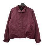 シアーズ Sears 70's 80's Vintage ヴィンテージ スウィングトップ スポーツジャケット ボア TALON Zipper えんじ色 サイズ38 ジャケット 無地 ワインレッド 104MT-1041