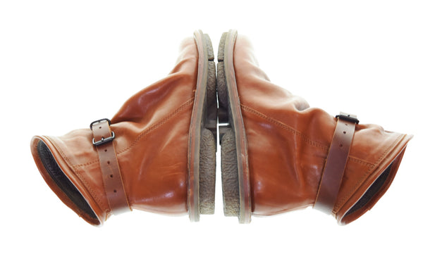 トリッペン trippen レザー ショーツブーツ 茶 メンズ靴 ブーツ その他 ブラウン 103S-1183