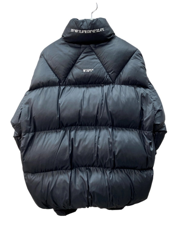 ダブルタップス WTAPS 22AW BIVOUAC RIPSTOP JACKET ビバーク リップストップ ジャケット 黒 222BRDT-JKM04 size_02 ジャケット ロゴ ブラック 104MT-2125