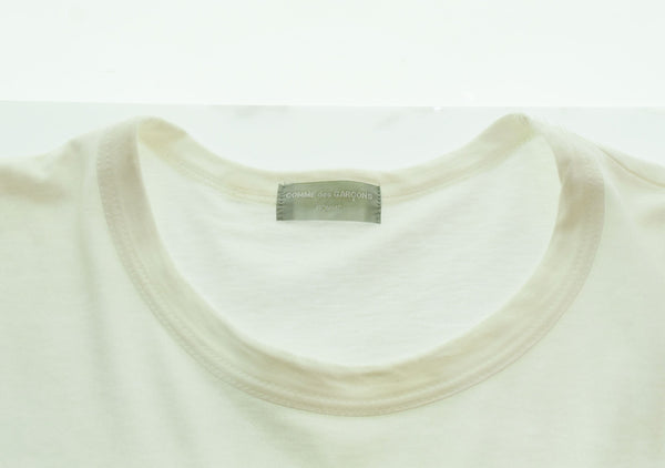 コムデギャルソン COMME des GARCONS COMME des GARCONS HOMME AD1993 90's ギャルソン オム バックル Tee HT-020200 Tシャツ ホワイト 103MT-2734