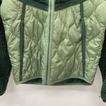 ナイキ NIKE ボアフリースキルティングジャケット CU4447-384 ジャケット グリーン Sサイズ 201MT-3270