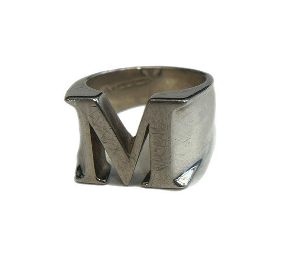 ザ レタリング THE LETTERING Alphabet Men's Ring M - Silver アルファベット 925刻印 約16号 メンズジュエリー・アクセサリー 指輪・リング シルバー 101goods-171