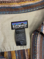 パタゴニア PATAGONIA 00s 00's 2000年代 Rhythm Full-Zip Shirt リズムフルジップシャツ ストライプ ヴィンテージ XL 長袖シャツ マルチカラー 101MT-5111