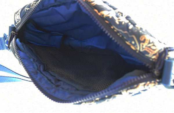 シュプリーム SUPREME 22FW Puffer Side Bag Blue Paisley パファー サイドバッグ ブルー ペイズリー柄 バッグ メンズバッグ ショルダーバッグ・メッセンジャーバッグ ブルー 103B-62