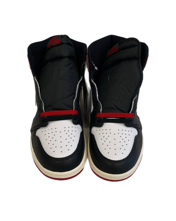 ジョーダン JORDAN NIKE AIR JORDAN 1 RETRO HIGH OG BLACK TOE ナイキ エア ジョーダン 1 ブラックトゥ DZ5485-106 メンズ靴 スニーカー レッド 27.5cm 101sh-2342