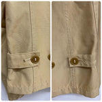 【曜日割引対象外】 ヴィンテージ vintage 40's コの字タロン スポーツジャケット テーラード ジャケット ベージュ 201MT-4723 VB