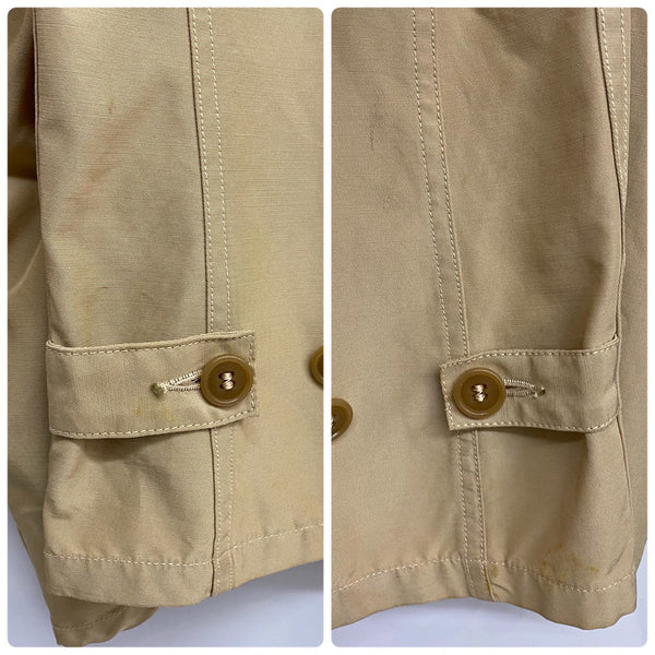 【曜日割引対象外】 ヴィンテージ vintage 40's コの字タロン スポーツジャケット テーラード ジャケット ベージュ 201MT-4723 VB