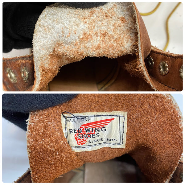【曜日割引対象外】 レッドウィング RED WING 90's 廃盤モデル アイリッシュセッター 8152 メンズ靴 ブーツ ワーク ブラウン 25.5cmサイズ 201-shoes1503 VB