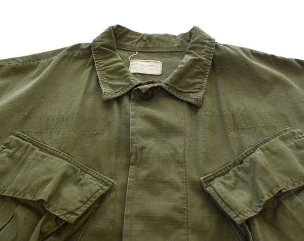 ミリタリー Military USARMY 60s ジャングルファティーグ 4th アメリカ軍 60's リップストップ 8405-935-4706 S-L ジャケット カーキ 103MT-3259