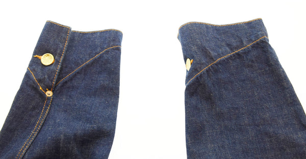 リーバイス Levi's チェンジボタン LOT214 デニム ジャケット カバーオール 青 WPL-423 40 ジャケット ブルー 103MT-1286