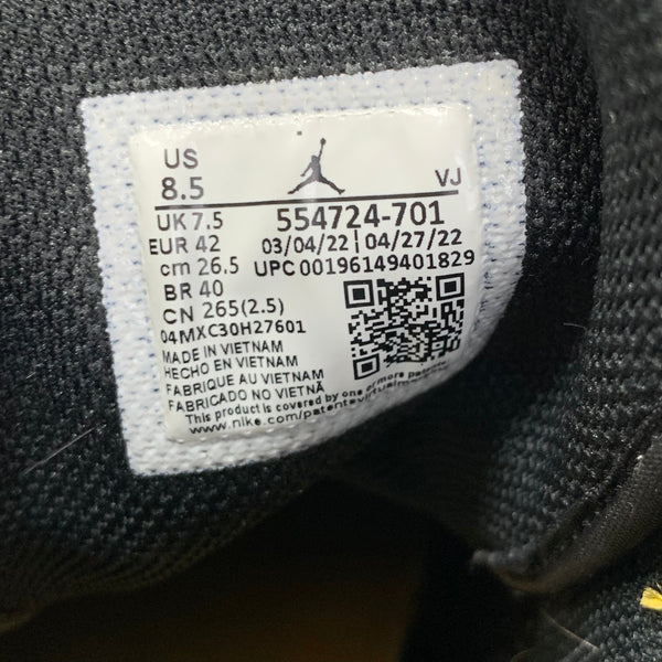 ナイキ NIKE エアジョーダン1 ミッド Air Jordan 1 Mid 554724-701  メンズ靴 スニーカー イエロー 26.5cmサイズ 201-shoes1552