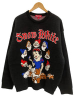 シュプリーム SUPREME Snow White Sweater 白雪姫 七人の小人 黒 ニット セーター ブラック Lサイズ 101MT-3543