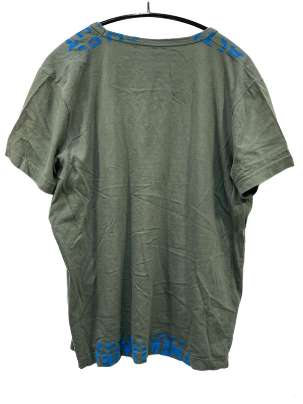メゾン マルタン マルジェラ Maison Martin Margiela AIDS TEE ここのえ期 333-39250 Tシャツ カーキ 601LT-9
