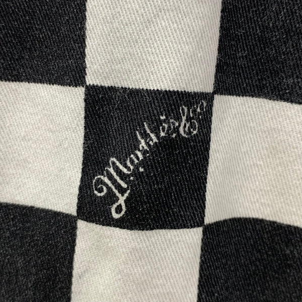 ティーエムティー TMT Marbles Walkway CHECKER SHORTS ハーフパンツ ブラック 201MB-1092