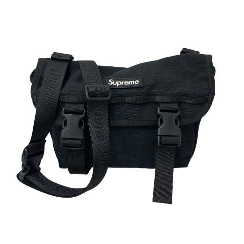 シュプリーム SUPREME 25SS Mini Messenger Bag バッグ メンズバッグ ショルダーバッグ・メッセンジャーバッグ ブラック 201goods-780