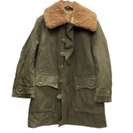 【曜日割引対象外】 ヴィンテージ vintage 40's スウェーデン軍 Ｍ-1909 ムートン パイロットコート ジャケット カーキ 201MT-3555 VB