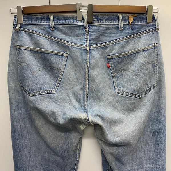 【曜日割引対象外】 リーバイス Levi's 70's 501 66前期 W43 USA製 ボタン裏6 デニム ブルー 201MB-853 VB